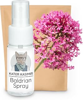 Kater Kasimir Baldrian Spray für Katzen, 100% natürlich ohne Zusatzstoffe. Baldrian Spray Macht…