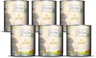 MjAMjAM – Premium Nassfutter für Katzen – natürlich lecker – Bio Hühnchen, 6er Pack (6 x 8…
