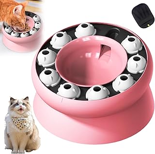 Vier Pfotenmarkt Schnurnapf, Anti-Schling-Napf fur gesunde Futtergewohnheiten, Spannendes Futteru…