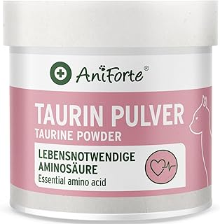 AniForte Taurin für Katzen 100g – Zur Gesunderhaltung der Netzhaut, Für Immunsystem & Stoffwe…