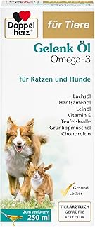 Doppelherz Gelenk Öl für Katzen und Hunde – Mit essentiellen Omega-3 Fettsäuren + Chondroitin …
