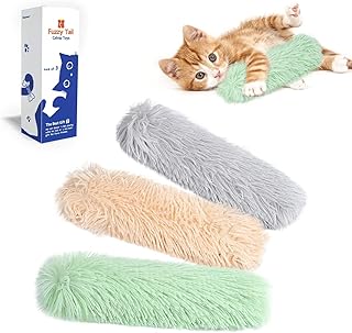 Potaroma Katzenspielzeug Set, 3er Katzenkissen mit Bio-Katzenminze Indoor, weiches & langlebiges …