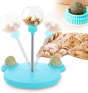 Wackelndes Hundeleckerli Spielzeug, Futterspielball, Katzen Futterautomat Spielzeug, Intelligenzs…