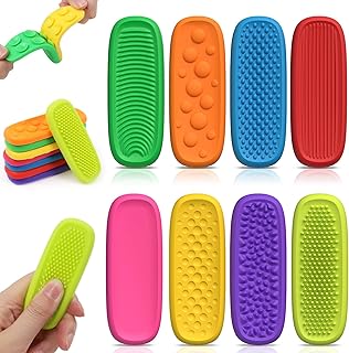 Fidget Toys Finger 8 Stück, Sensorik Spielzeug Steine Anti Stress Kinder, Stressabbau Spielzeuge…