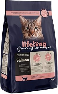 Amazon-Marke: Lifelong – Katzenfutter für ausgewachsene Katzen, Fein zubereitetes Trockenfutter …