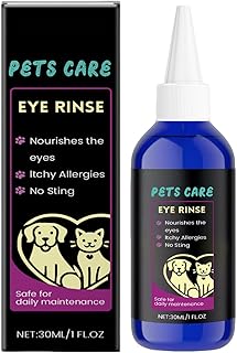 Hundeaugentropfen | 30ml Augenreinigungs Lösung Für Hunde | Flüssige Pflege Für Tierarzt Haus…