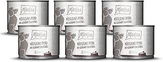 MjAMjAM – Premium Nassfutter für Hunde – köstliches Pferd an gedämpften Kürbis, 6er Pack (6 x…
