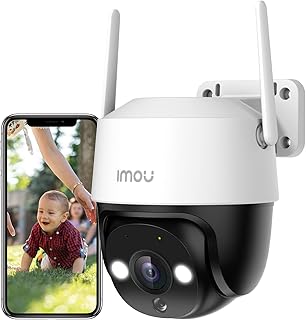Imou 3K/5MP Überwachungskamera Aussen 360° PTZ WLAN IP Kamera Überwachung Aussen, KI-Personen-…