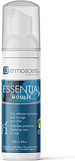 Dermoscent Katzenshampoo ohne Wasser – Trockenshampoo für Katzen | Sanfte Reinigung mit Hanfsa…