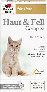 DOPPELHERZ für Tiere Haut&Fell Compl.Port.B.f.Kat. 25 St