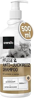 animigo Hundeshampoo – 500ml Pflege & Anti-Juckreiz Shampoo – Ausgewogener pH-Wert – Gegen Juckre…