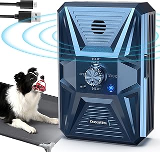 Bubbacare Antibell, Antibell Ultraschall Gerät, 3 Stufen Automatisch Antibell für Hunde mit 33f…