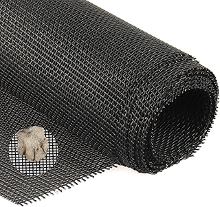 Yotache Katzenschutzgitter 252×122 cm, Petscreen, katzengitter Fenster ohne Bohren, PVC-beschich…