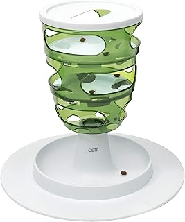 Catit Food Tree Futterbaum, Beschäftigungsspiel für Katzen, interaktives Spielzeug für Katzen,…